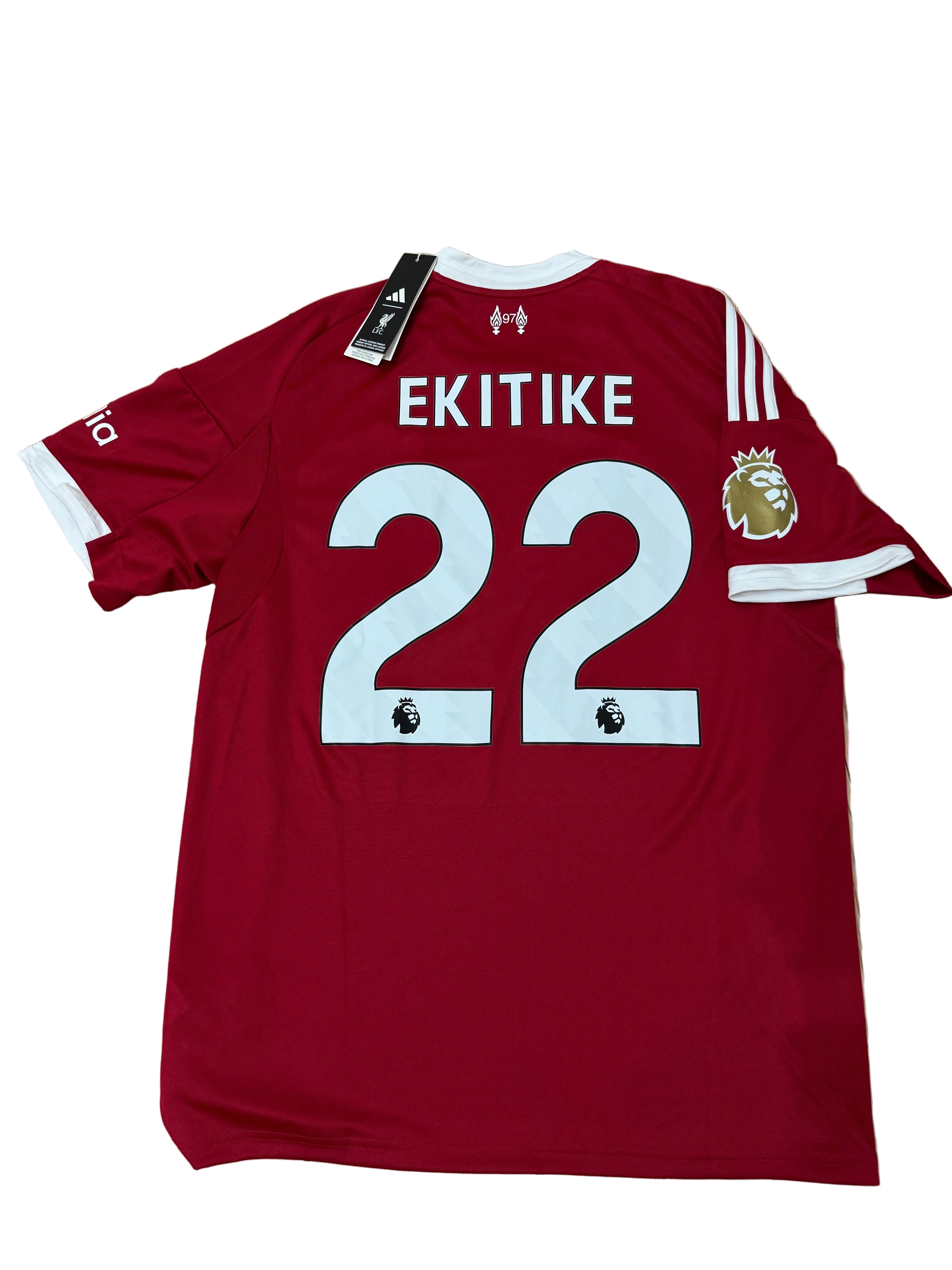 Hugo Ekitike Liverpool hjemmebanetrøje 2025/26 - L