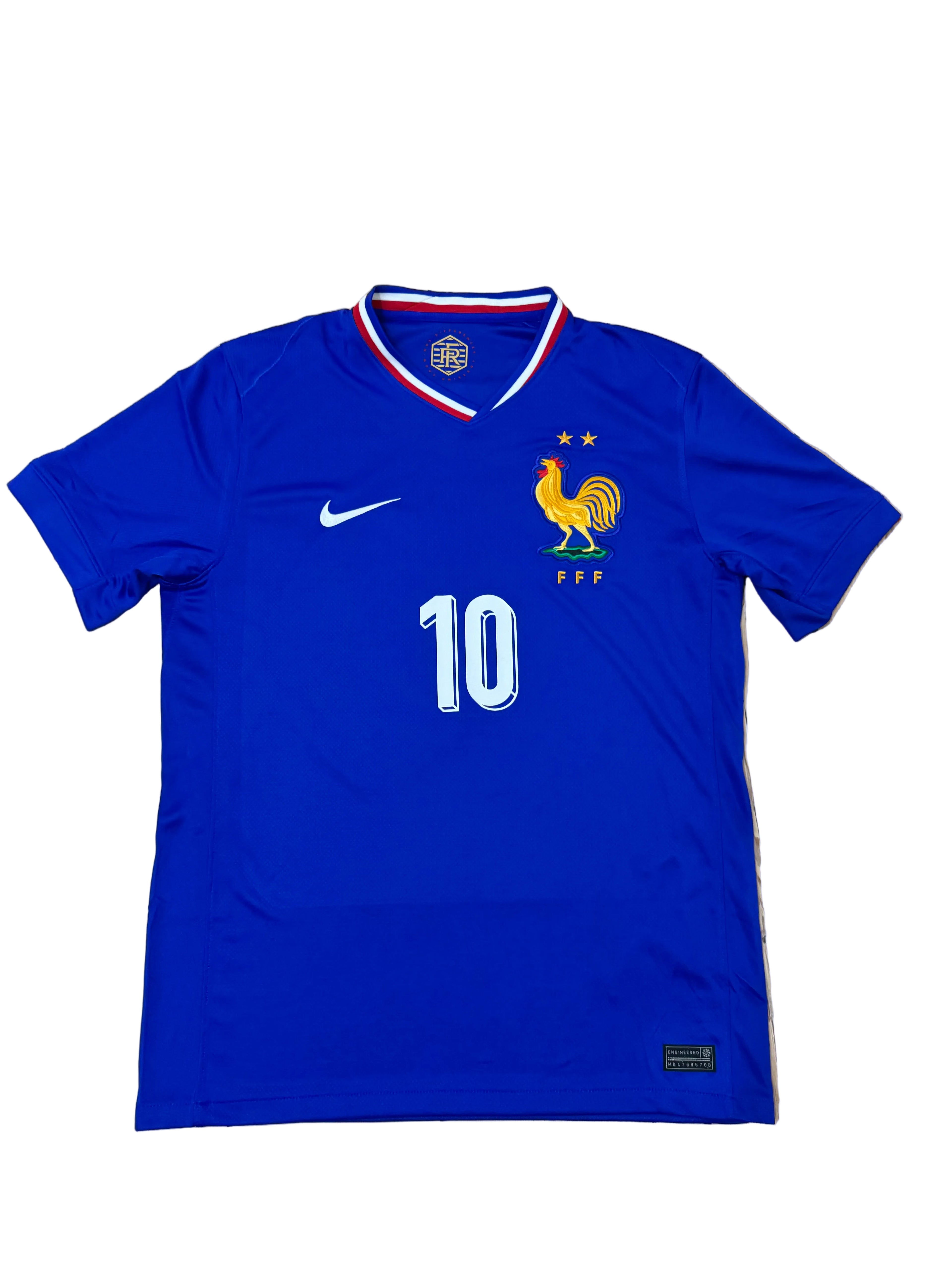 Kylian Mbappé Frankrig hjemmebanetrøje 24/25 - M