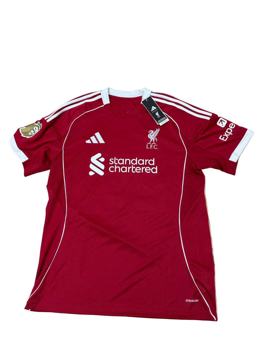 Hugo Ekitike Liverpool hjemmebanetrøje 2025/26 - L