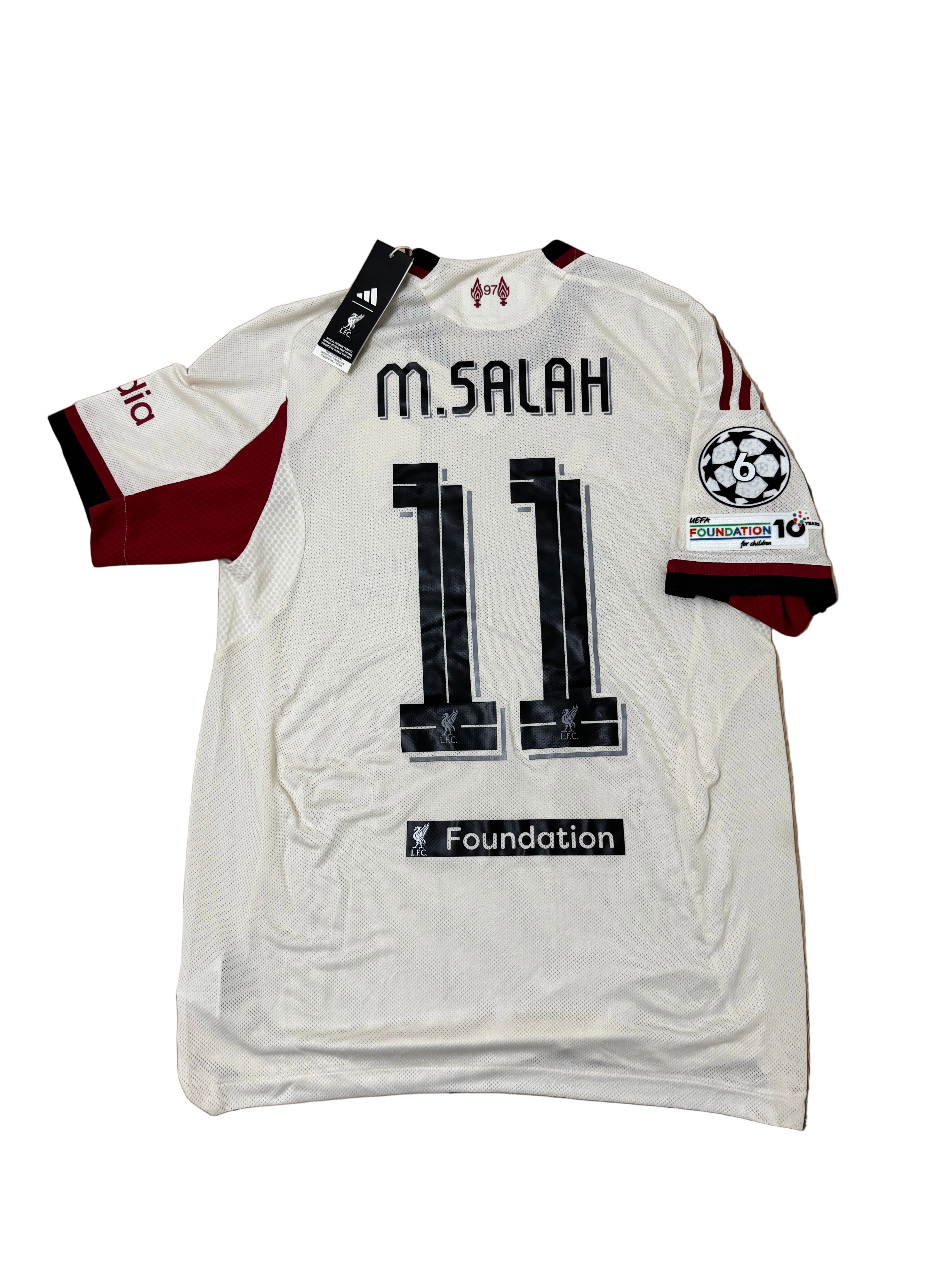 (Spiller version) Mohammed Salah Liverpool udebanetrøje 2025/26 - M