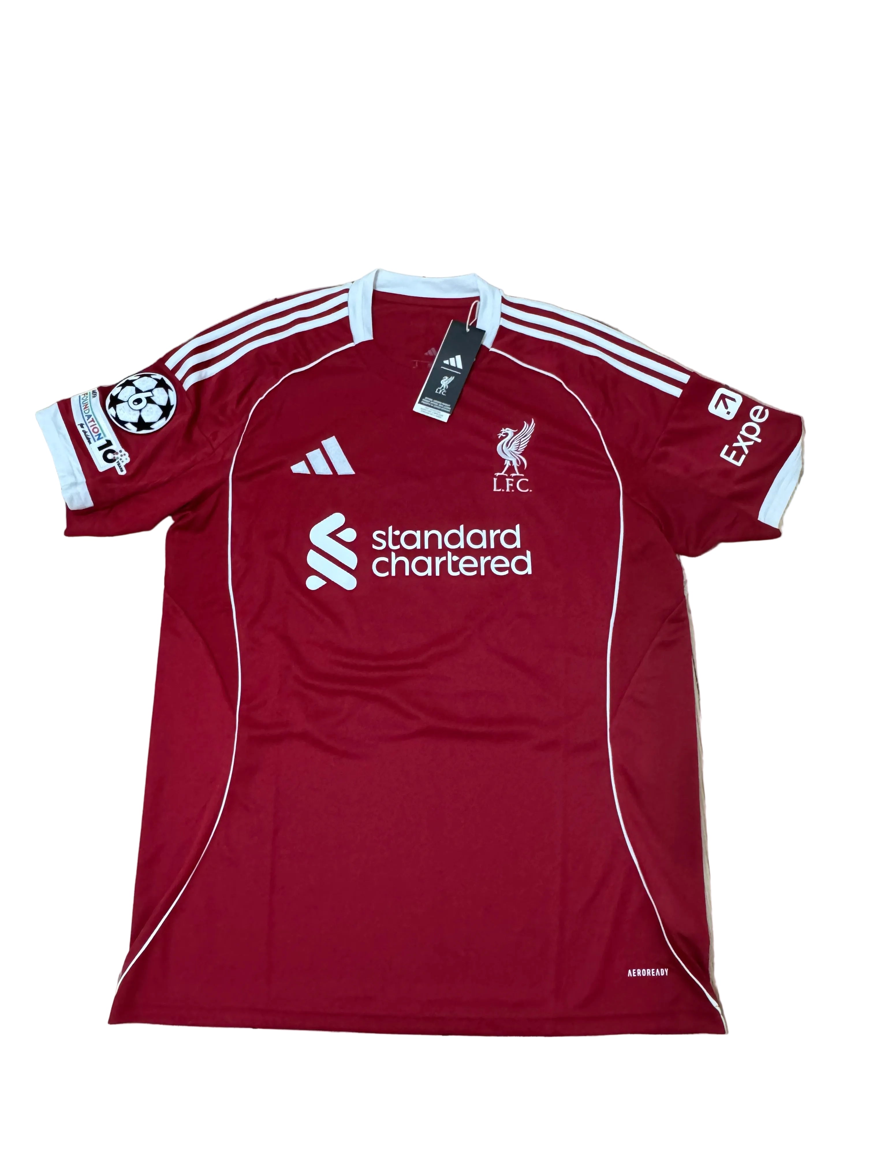 Virgil Van Dijk Liverpool hjemmebanetrøje 2025/26 - L