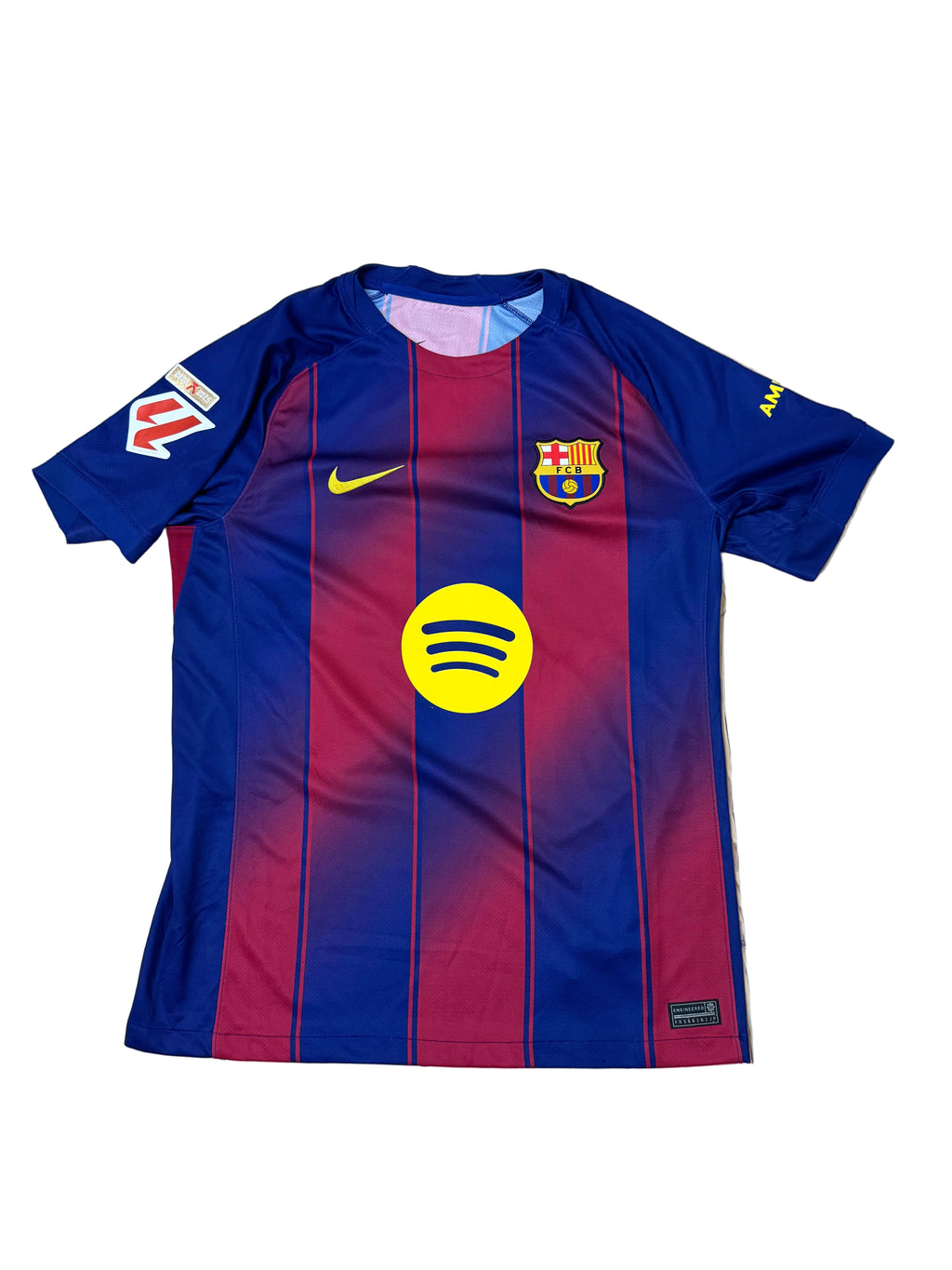 Lamine Yamal Barcelona hjemmebanetrøje 2025/26 - M