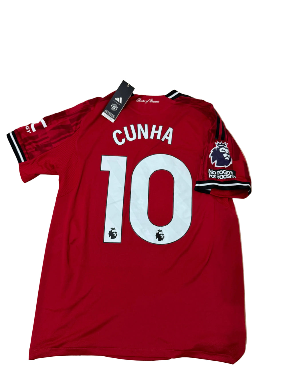 (Spiller Version) Matheus Cunha Manchester united hjemmebanetrøje 2025/26 - M