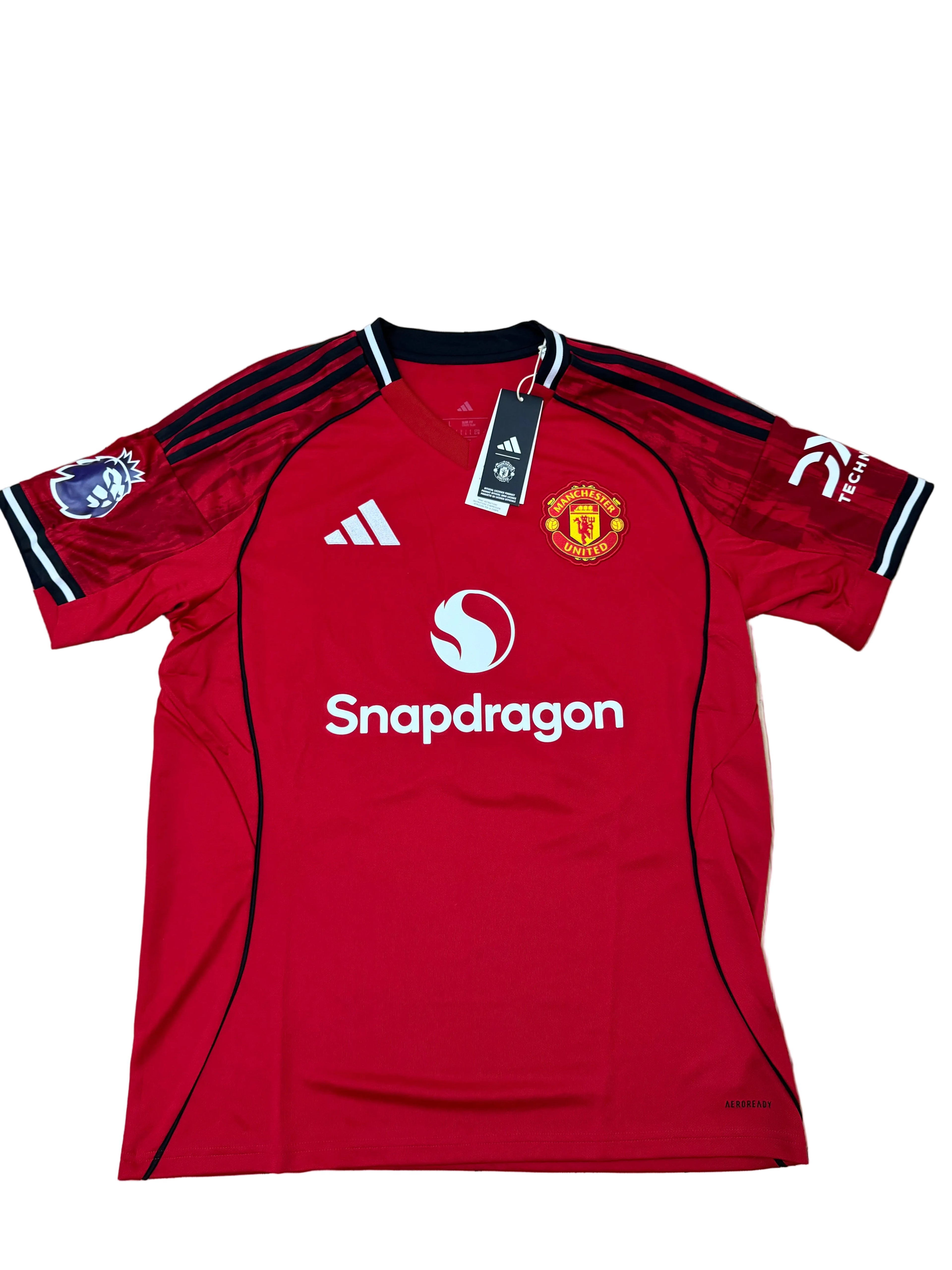 Manuel Ugarte Manchester united hjemmebanetrøje 2025/26 - L