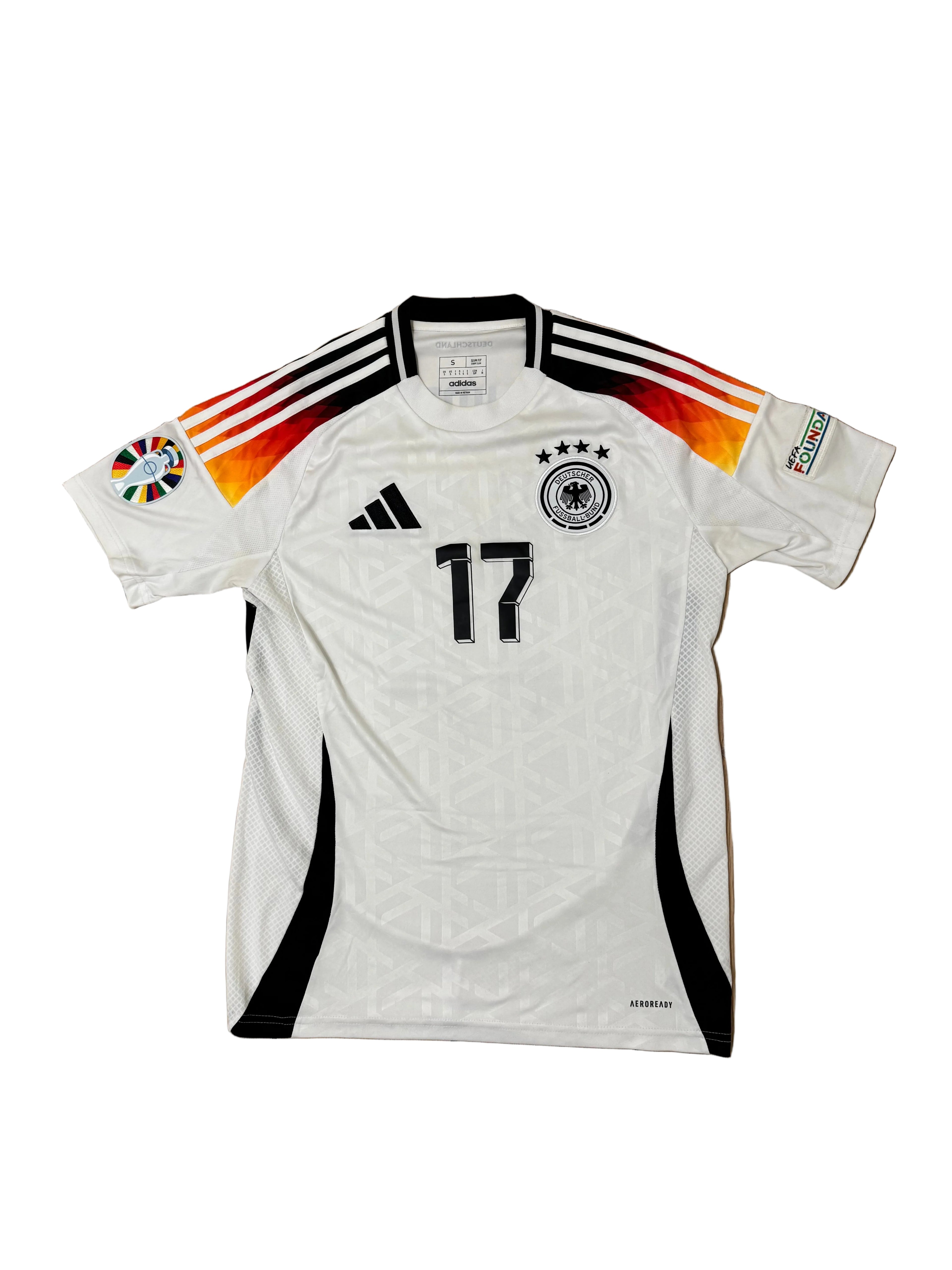 Florian Wirtz - EM Tyskland hjemmebanetrøje 2024/25 - S