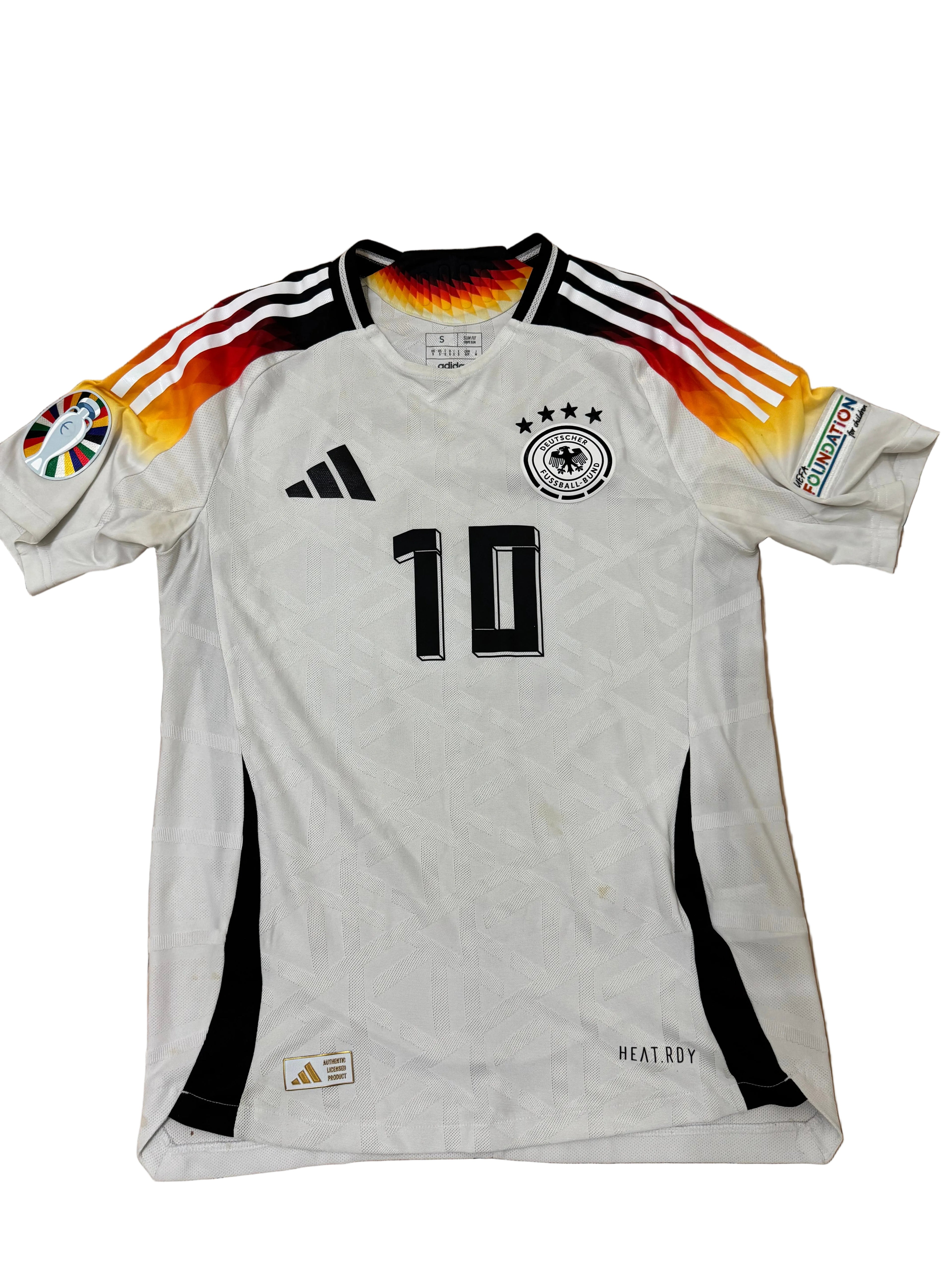 (Spiller Version) Jamal Musiala EM Tyskland hjemmebanetrøje - S