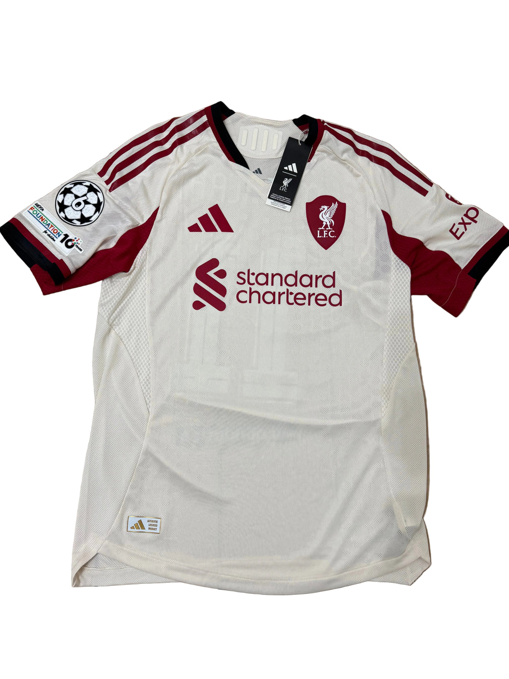 (Spiller version) Mohammed Salah Liverpool udebanetrøje 2025/26 - M