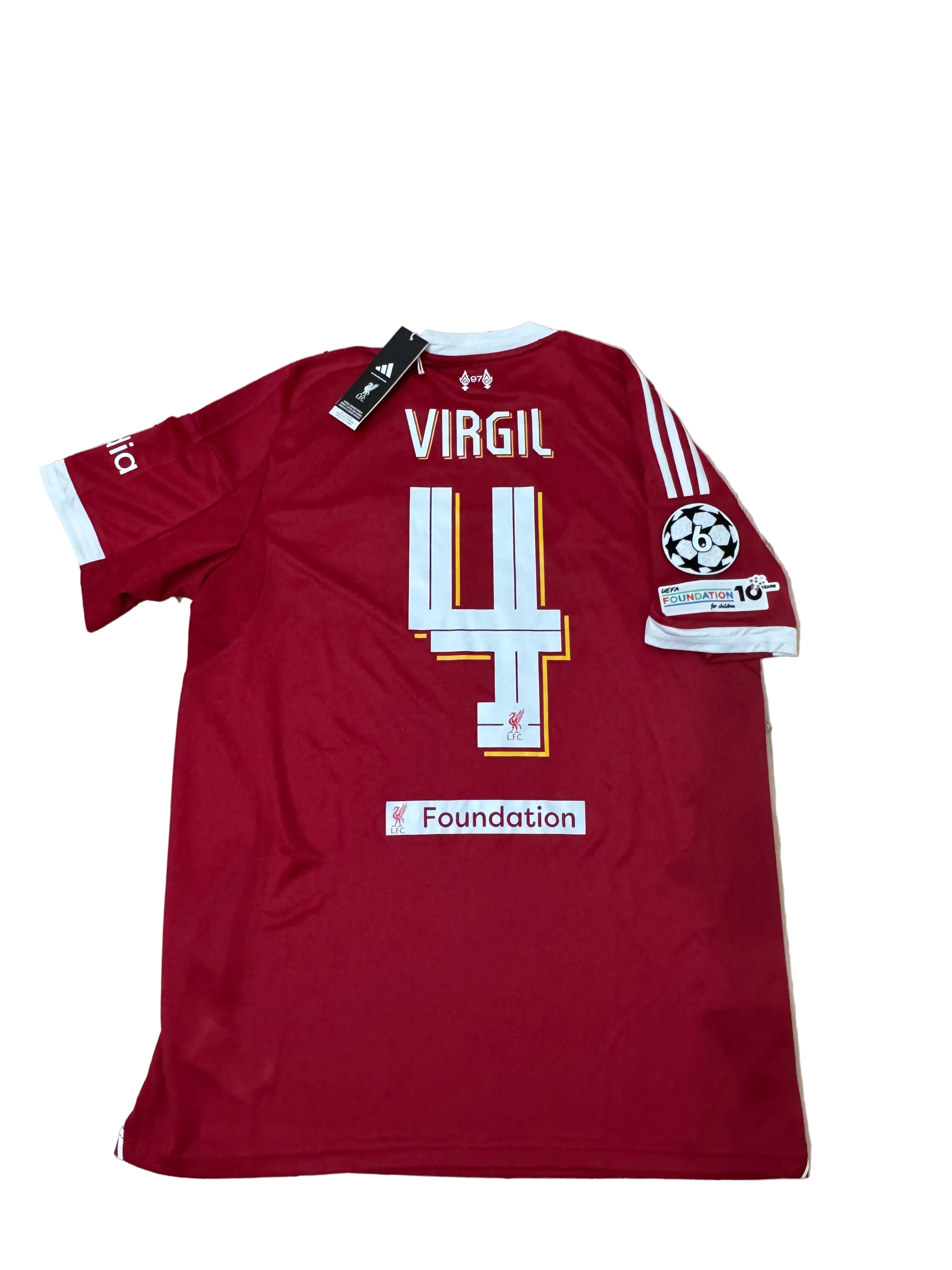 Virgil Van Dijk Liverpool hjemmebanetrøje 2025/26 - L